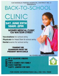 Back To School Clinic